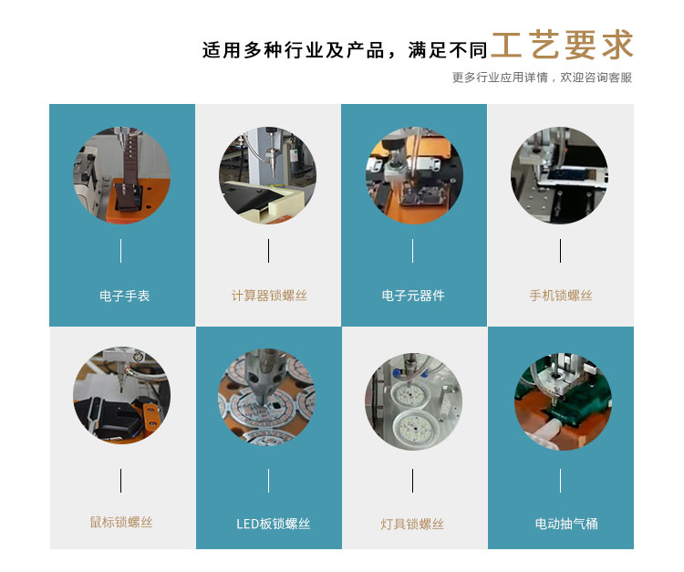 螺絲機應(yīng)用行業(yè)